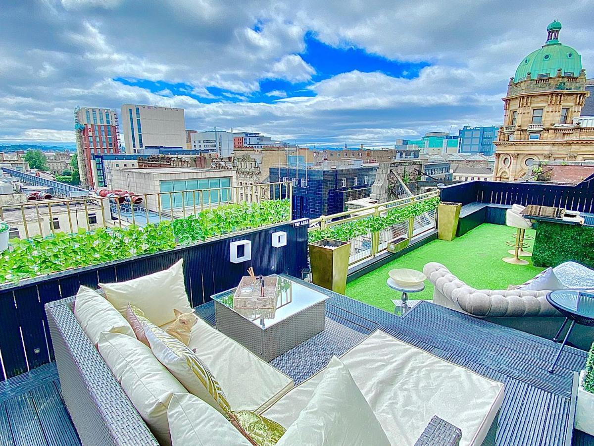 Glasgow Two Bedroom Penthouse Exterior foto