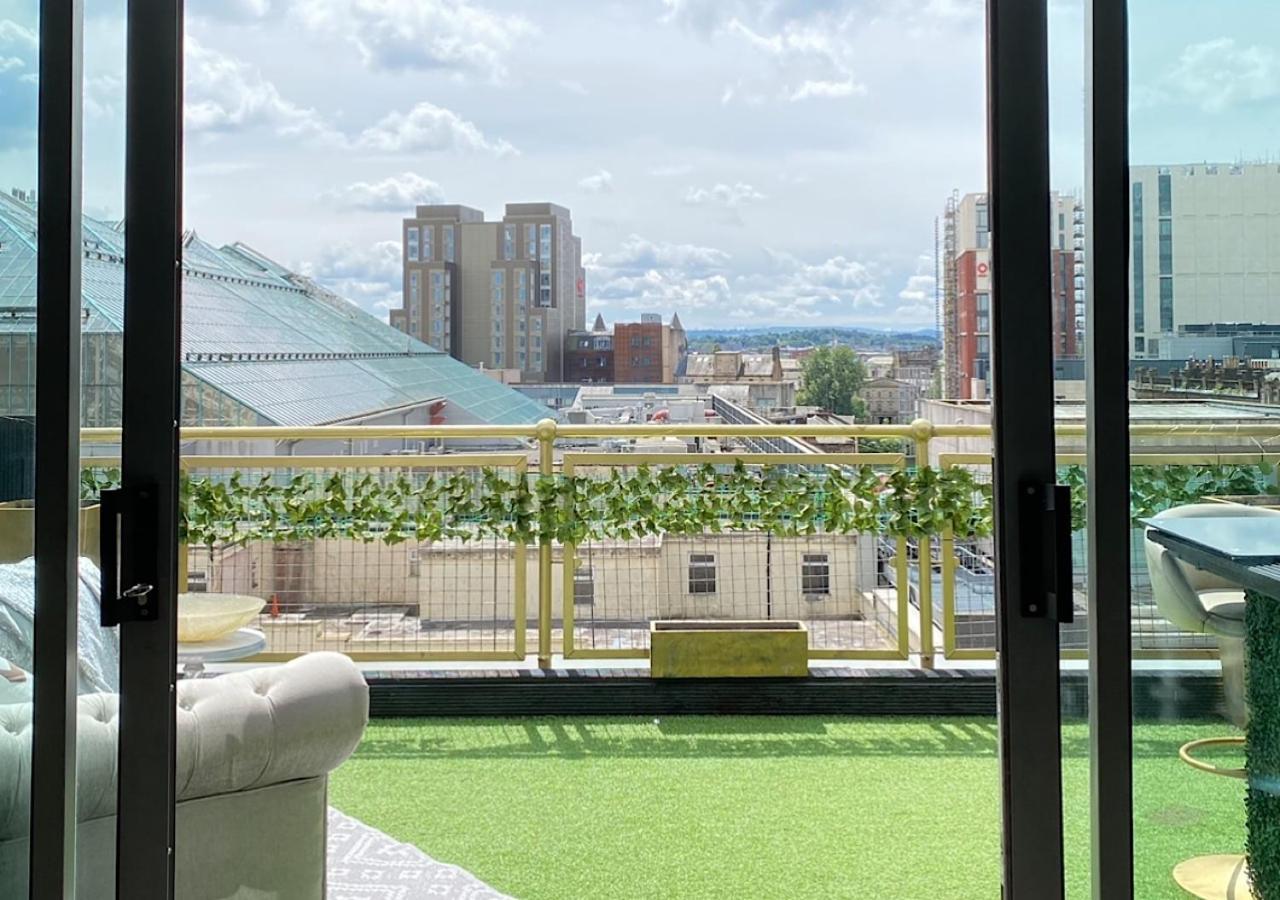 Glasgow Two Bedroom Penthouse Exterior foto