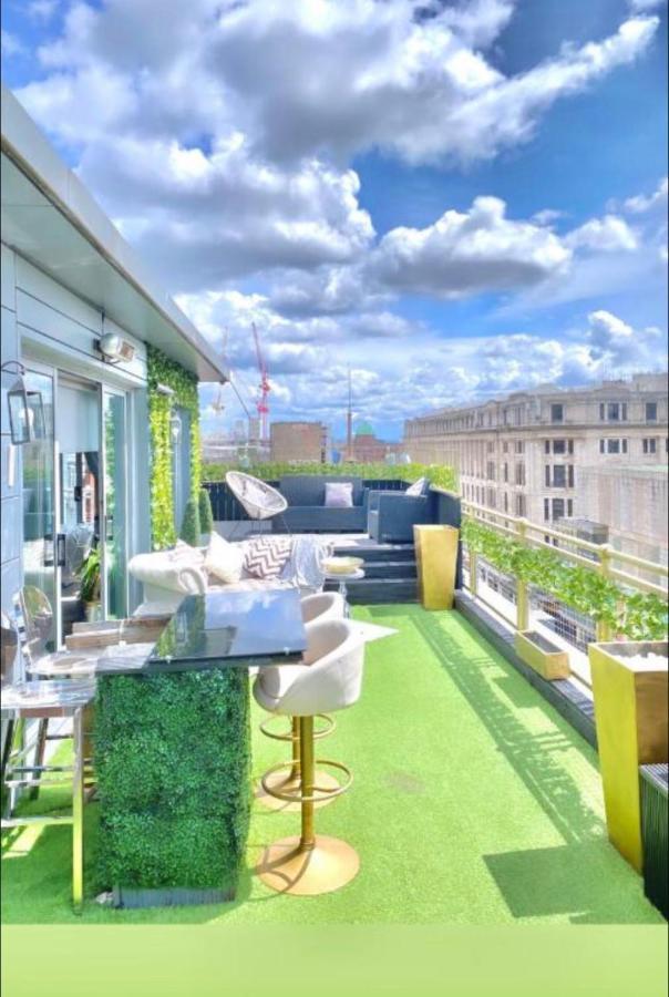 Glasgow Two Bedroom Penthouse Exterior foto